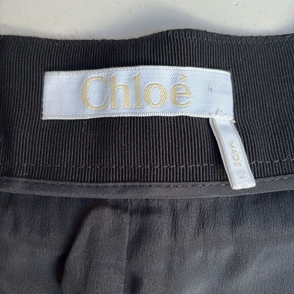 Chloe Black Women's Shorts Bermudas - Picture 12 of 15